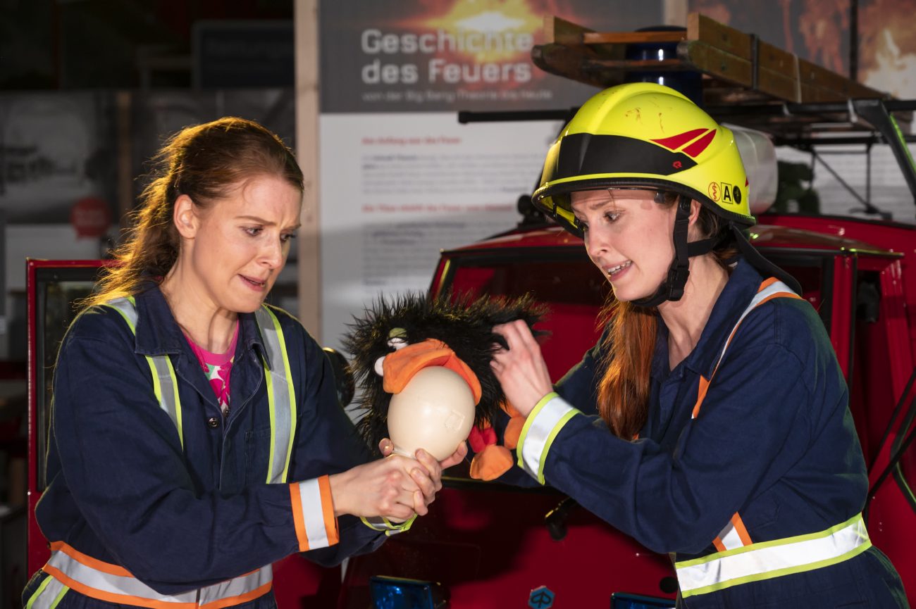 Szenenfoto aus Bei der Feuerwehr wird der Kaffee kalt